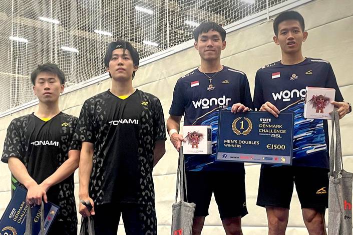 Yuto Noda/Shunya Ota & Raymond Indra/Nikolaus Joaquin (Humas PP PBSI)