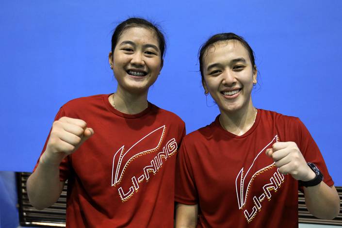 Amalia Cahaya Pratiwi & Febriana Dwipuji Kusuma (Humas PP PBSI) Amalia Cahaya Pratiwi & Febriana Dwipuji Kusuma (Humas PP PBSI)