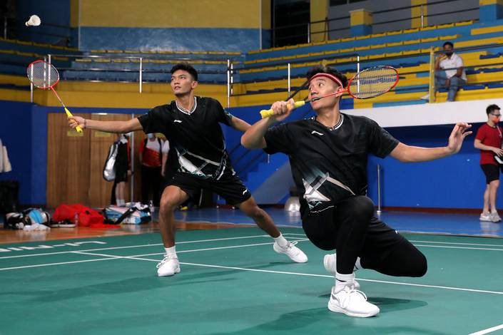 Muhammad Shohibul Fikri & Bagas Maulana (Humas PP PBSI) Muhammad Shohibul Fikri & Bagas Maulana (Humas PP PBSI)