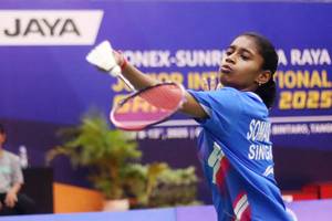 Somasundaram Rithika (Djarum Badminton/Edward Luhukay)