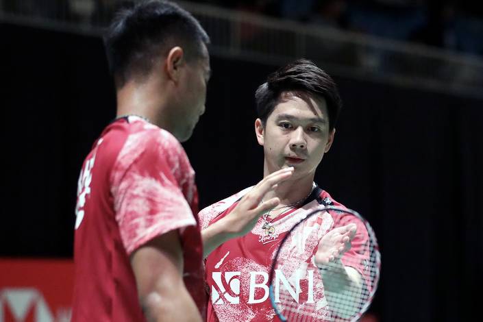 Rahmat Hidayat & Kevin Sanjaya Sukamuljo (Humas PP PBSI) Rahmat Hidayat & Kevin Sanjaya Sukamuljo (Humas PP PBSI)