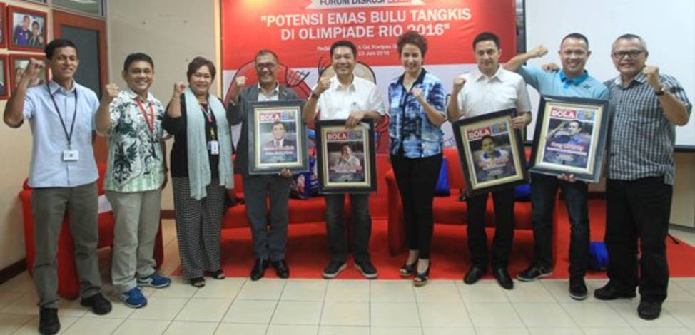 Diskusi Potensi Emas Bulutangkis di Olimpiade Rio de Janeiro 2016