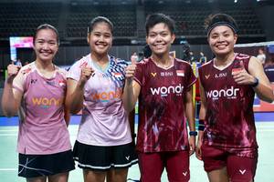 Rachel Allessya Rose/Febi Setianingrum & Apriyani Rahayu/Siti Fadia Silva Ramadhanti (Humas PP PBSI)