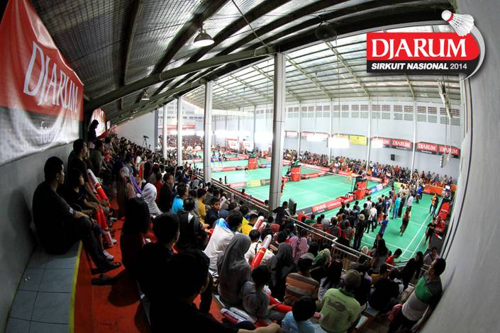 Suasana GOR ASA Sport Center, Cilegon yang Dipadati Penonton