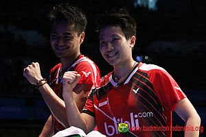 Tontowi Ahmad/Liliyana Natsir