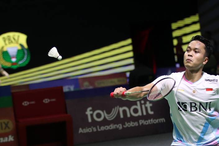 Anthony Sinisuka Ginting (Djarum Badminton) Anthony Sinisuka Ginting (Djarum Badminton)