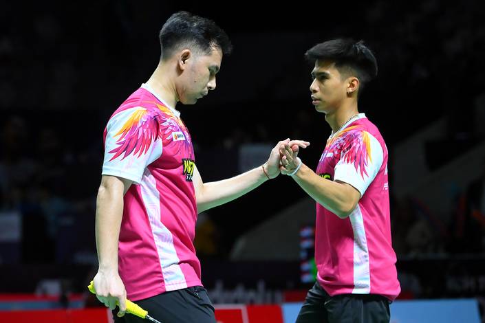 Sabar Karyaman Gutama/Moh Reza Pahlevi Isfahani (Djarum Badminton)