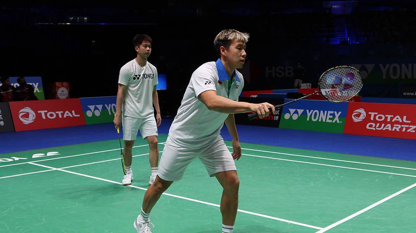 Ganda putra Indonesia nomor satu dunia, Kevin Sanjaya Sukamuljo/Marcus Fernaldi Gideon saat menjalani latihan. (Foto: PP PBSI) Ganda putra Indonesia nomor satu dunia, Kevin Sanjaya Sukamuljo/Marcus Fernaldi Gideon saat menjalani latihan. (Foto: PP PBSI)