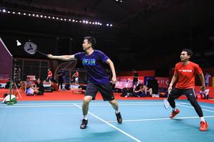 Hendra Setiawan & Mohammad Ahsan (Humas PP PBSI)