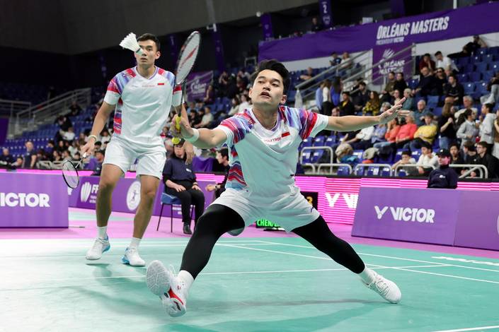 Leo Rolly Carnando/Bagas Maulana (Humas PP PBSI)