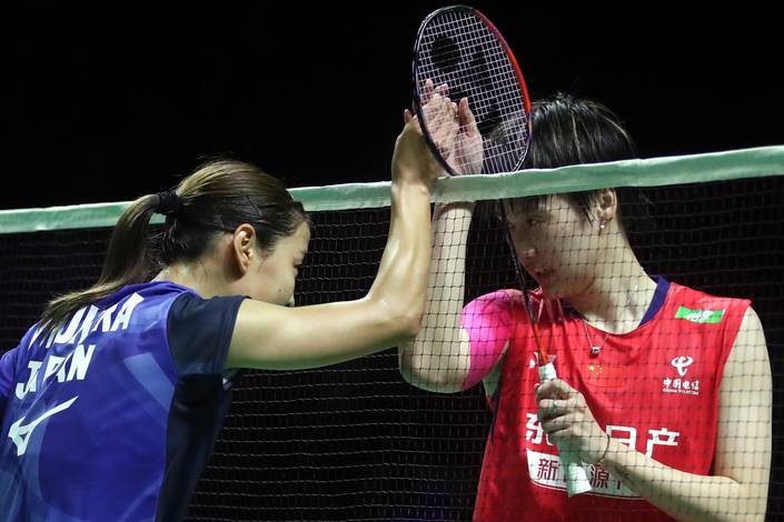 Nozomi Okuhara & Chen Yu Fei (Djarum Badminton/Edward Luhukay)