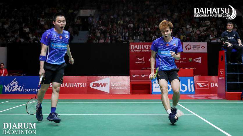 Selebrasi gadna putra Malaysia, Aaron Chia/Soh Wooi Yik. Selebrasi gadna putra Malaysia, Aaron Chia/Soh Wooi Yik.