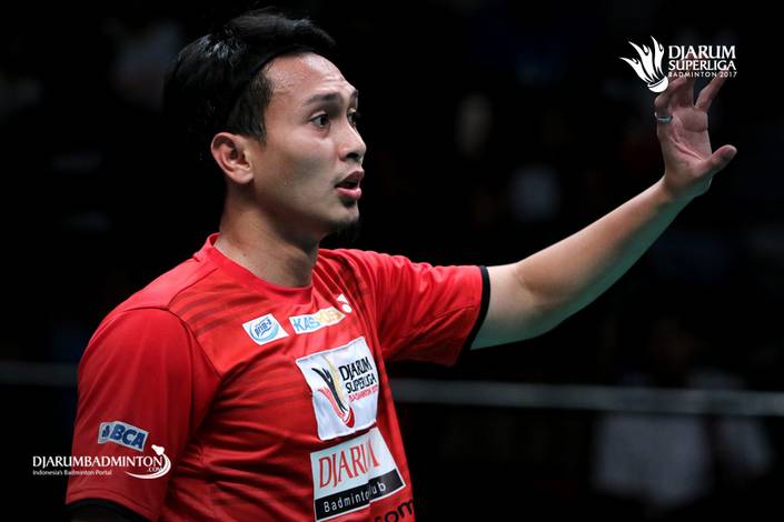 Mohammad Ahsan menyatakan mundur akibat cidera pinggang. Mohammad Ahsan menyatakan mundur akibat cidera pinggang.