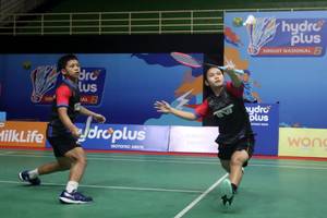 Muhammad Fajar Alamsyah/Nicita Siagara Silambi (Djarum Badminton/Edward Luhukay)
