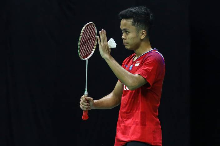 Anthony Sinisuka Ginting lolos ke semifinal Mola TV PBSI Home Tournamen. Anthony Sinisuka Ginting lolos ke semifinal Mola TV PBSI Home Tournamen.