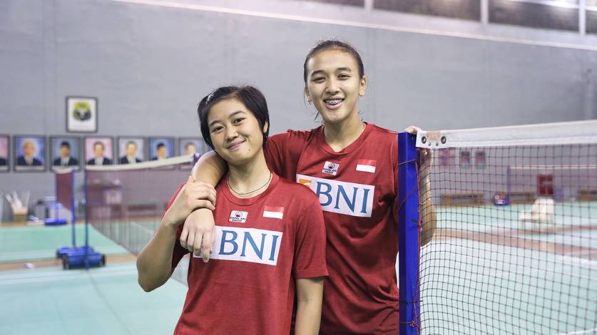Ganda putri Indonesia, Febriana Dwipuji Kusuma/Amalia Cahaya Pratiwi. (Foto: PP PBSI) Ganda putri Indonesia, Febriana Dwipuji Kusuma/Amalia Cahaya Pratiwi. (Foto: PP PBSI)
