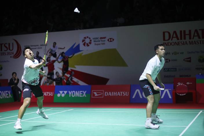Moh Reza Pahlevi/Sabar Karyaman Gutama (Djarum Badminton) Moh Reza Pahlevi/Sabar Karyaman Gutama (Djarum Badminton)