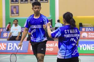 Taufik Aderya M/Clairine Yustin Mulia (Humas PP PBSI)