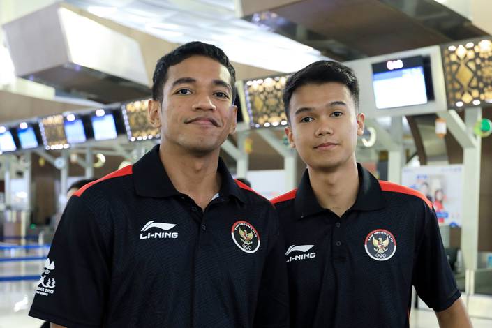 Chiro Aura Dwi Wardoyo & Christian Adinata (Humas PP PBSI) Chiro Aura Dwi Wardoyo & Christian Adinata (Humas PP PBSI)