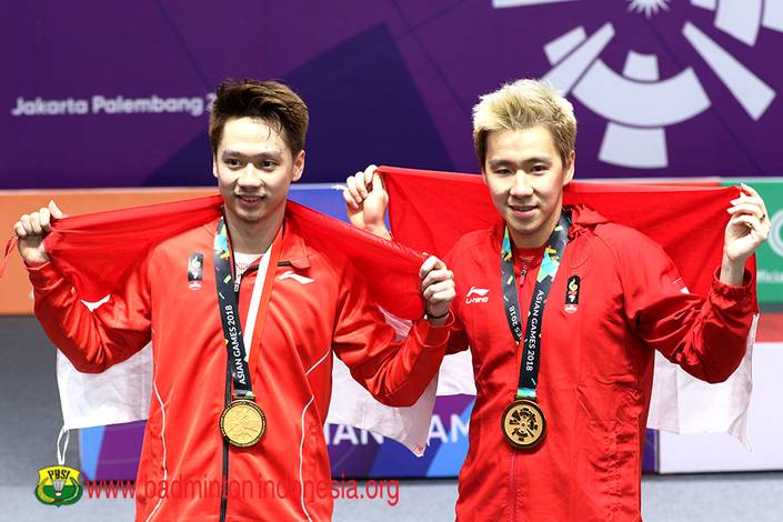 Kevin Sanjaya Sukamuljo/Marcus Fernaldi Gideon Kevin Sanjaya Sukamuljo/Marcus Fernaldi Gideon