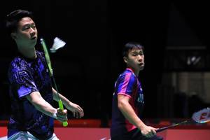 Kevin Sanjaya Sukamuljo & Marcus Fernaldi Gideon (Humas PP PBSI)