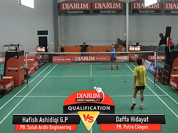 Hafish Ashidiqi G.P (PB. Suluh Ardhi Engineering) VS Daffa Hidayat (PB. Putra Cilegon)