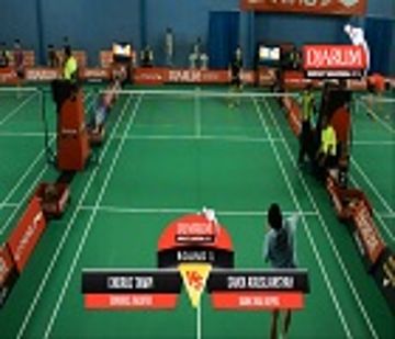 Endrue Tampi (TANGKAS JAKARTA) VS Sandi A (BANK RIAU KEPRI)