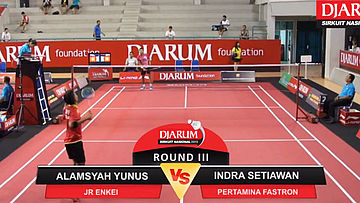 Alamsyah Yunus (JR Enkei) VS Indra Setiawan (Pertamina Fastron)