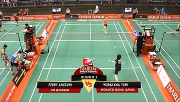 Febby Angguni (PB DJARUM) VS Murayama Yumi (HOKUTO BANK JAPAN)