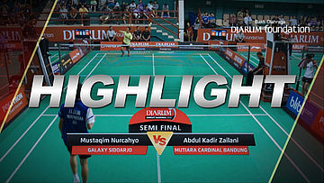 Abdul Kadir Zailani (Mutiara Cardinal Bandung) VS Mustaqim Nurcahyo (Galaxy Sidoarjo)