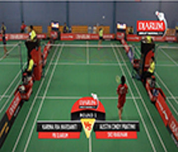 Karina Ria Hardianti (PB DJARUM) VS Austin Cindy Pratiwi (SKO RAGUNAN) 