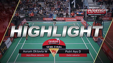 Aurum Oktavia (Jaya Raya Jakarta) VS Putri Ayu D (Exist Jakarta)