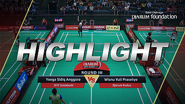 Wisnu Yuli Prasetyo (Djarum Kudus) VS Yoega Sidiq Anggoro (ISTC Sukabumi)