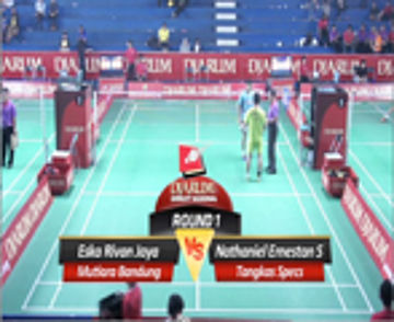 Eska Rivan Jaya (MUTIARA BANDUNG) VS Nathaniel Emestan S (TANGKAS SPECS)