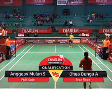 Anggepy Mulan S (PMS Solo) VS Dhea Bunga Anjani (Jaya Raya)