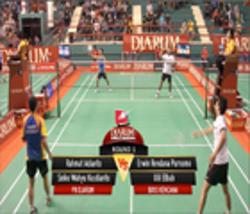 Rahmat Adianto / Seiko Wahyu K. (PB DJARUM) VS Erwin Rendana P. / Ulil Elbab (BAYU KENCANA)
