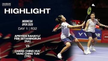 Apri/Febi mengatasi perlawanan Chang Ching Hui/Yang Ching Tun (Chinese Taipei)