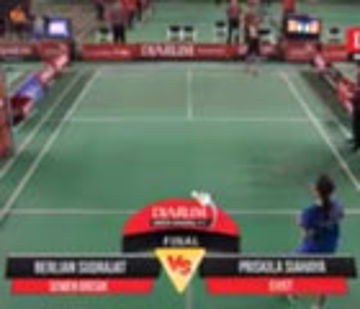 Berlian Sudrajat (Semen Gresik) VS Priskilla Siahaya (Exist Jakarta)