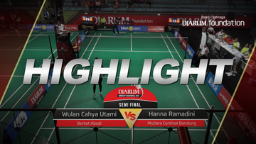 Wulan Cahya Utami Suko Putri (Berkat Abadi) VS Hanna Ramadini (Mutiara Cardinal Bandung)