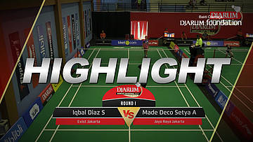 Iqbal Diaz Saputra (Exist Jakarta) VS Made Deco Setya Atmaja (Jaya Raya Jakarta)