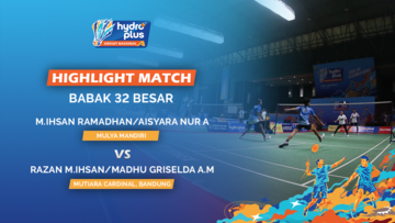 Highlight Match Day 3 - Muhammad Ihsan Ramadhan / Aisyara Nur Amalya (MULYA MANDIRI) VS Razan Muhammad Ihsan / Madhu Griselda Ade Maya (MUTIARA CARDINAL, BANDUNG)