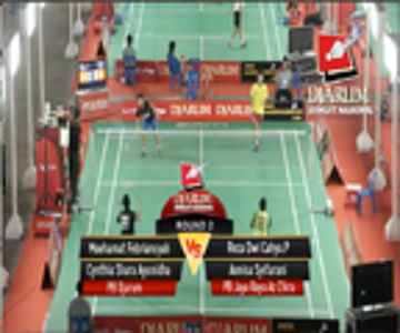 M. Febriansyah / Cynthia Shara A. (PB DJARUM) VS Reza Dwi C. P. / Annisa S. (PB JAYA RAYA AZ ZIKRA)