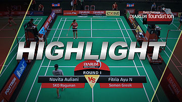 Novita Auliani SKO (Ragunan) VS Fitria Ayu N (Semen Gresik) 