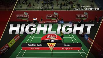 Karono (Jaya Raya Jakarta) VS Yonathan Ramlie (Exist Jakarta)