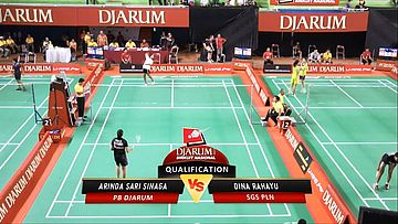 Arinda Sari S (PB DJARUM) VS Dina Rahayu (SGS PLN) 