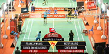 Frankly/Shinta (PB Exist) VS Altof/Sinta (PB. Mutiara Bandung) 