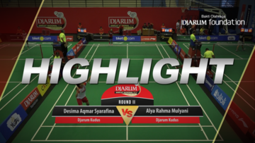 Desima Aqmar Syarafina (Djarum Kudus) VS Alya Rahma Mulyani (Djarum Kudus)