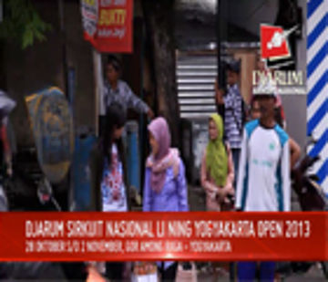Highlight Djarum Sirkuit Nasional Li Ning Yogyakarta Open 2013