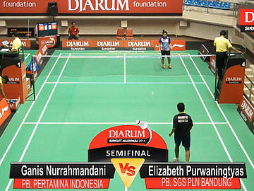 Ganis Nurrahmandani (PB. PERTAMINA INDONESIA) VS Elizabeth Purwaningtyas (PB. SGS PLN BANDUNG)