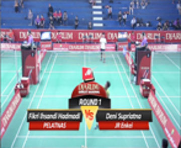Fikri Ihsandi Hadmadi (PELATNAS) VS Deni Supriatna (JR Enkei)